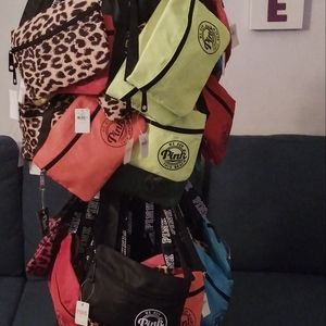 Stuffed Pink Fanny Packs